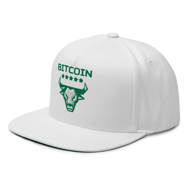 Bitcoin Bull Snapback Hat