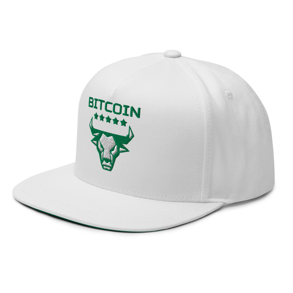 Bitcoin Bull Snapback Hat