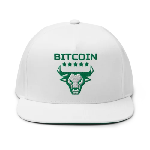 Bitcoin Bull Snapback Hat