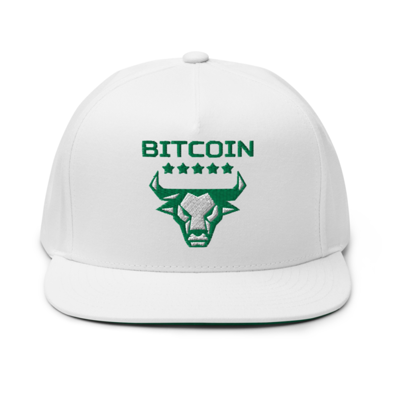 Bitcoin Bull Snapback Hat