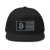 Bitcoin Flag Snapback Hat
