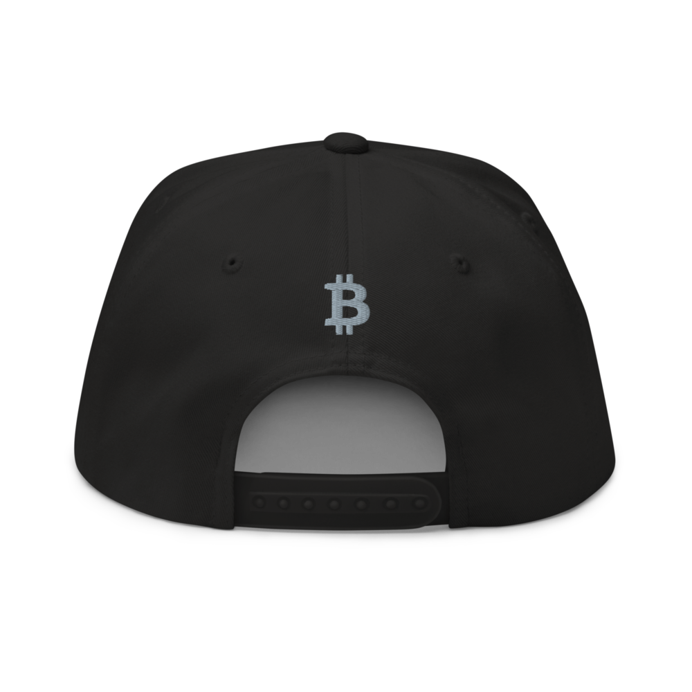 Bitcoin Flag Snapback Hat