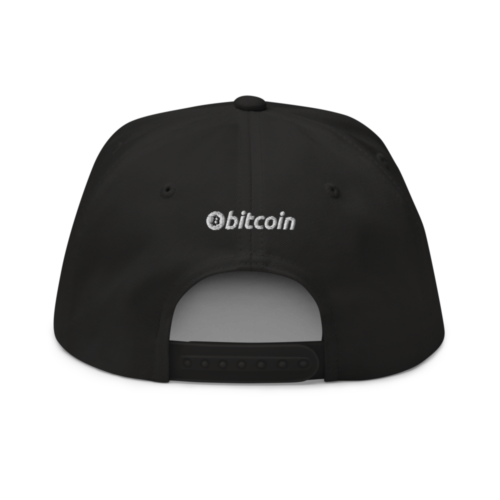 Bitcoin Heart Snapback Hat