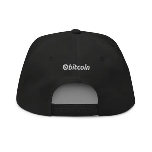 Bitcoin Heart Snapback Hat