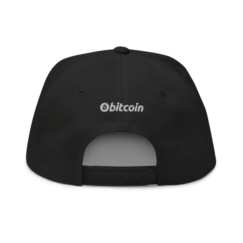 Bitcoin Heart Snapback Hat