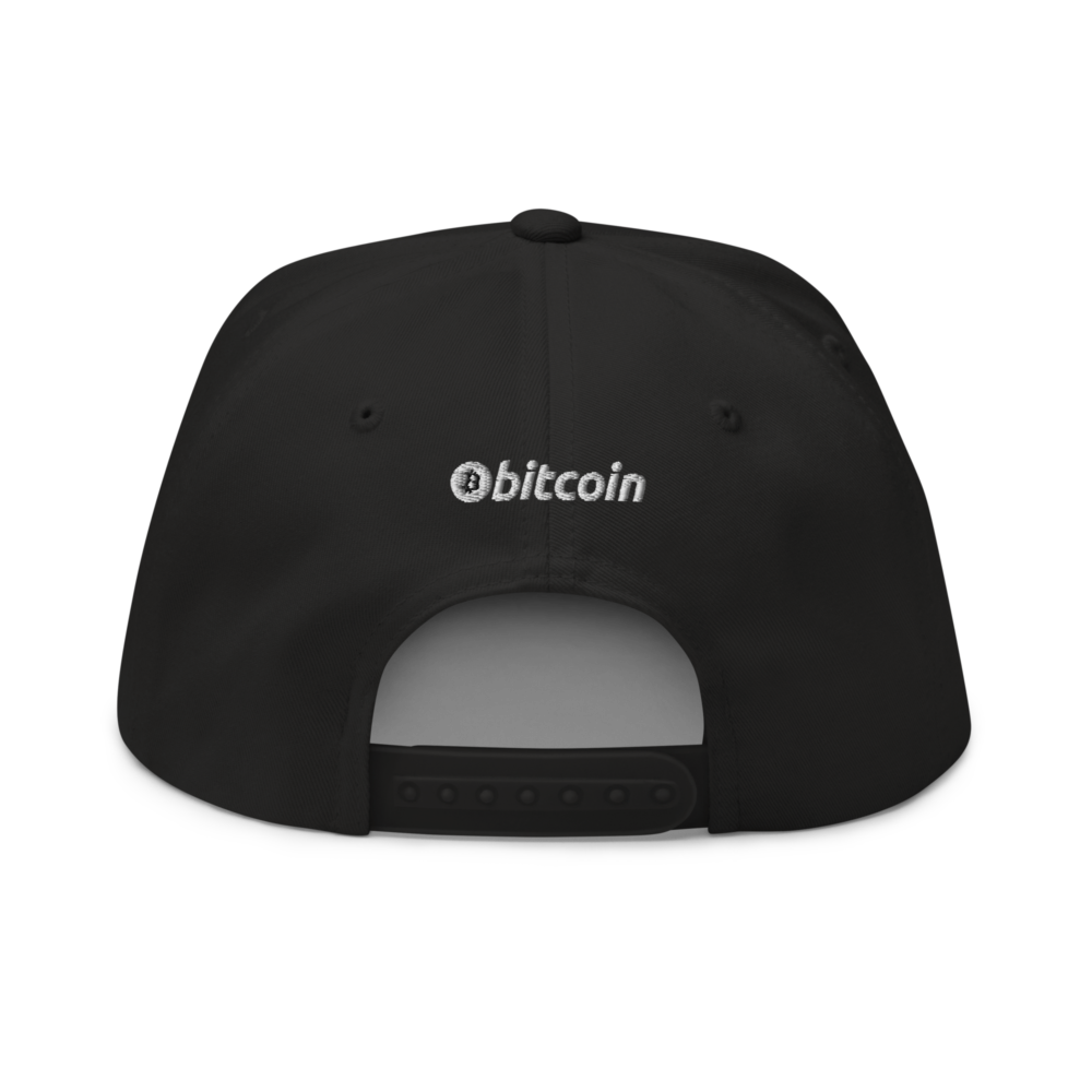 Bitcoin Heart Snapback Hat