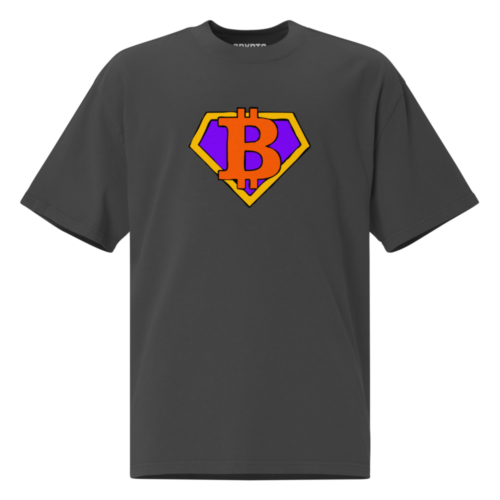 Bitcoin Hero Oversized T-Shirt