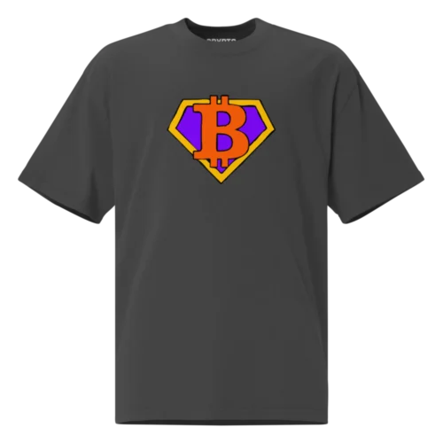 Bitcoin Hero Oversized T-Shirt
