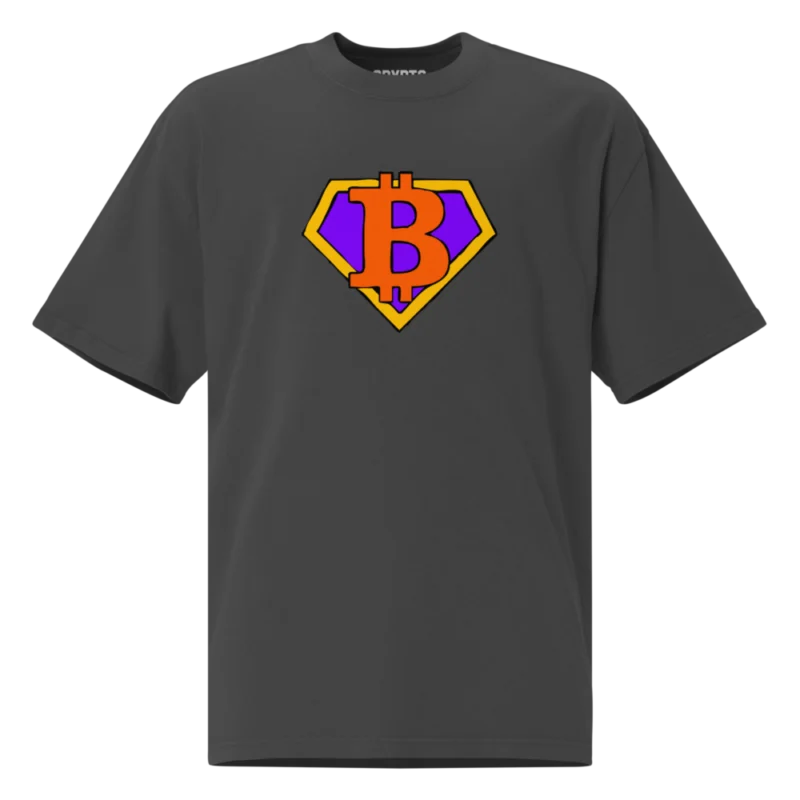 Bitcoin Hero Oversized T-Shirt