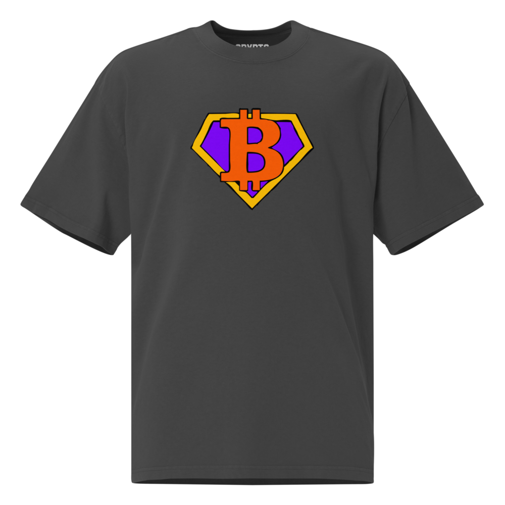 Bitcoin Hero Oversized T-Shirt