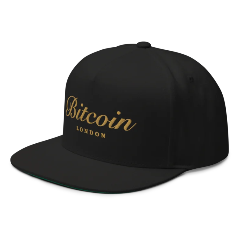 Bitcoin: London Snapback Hat