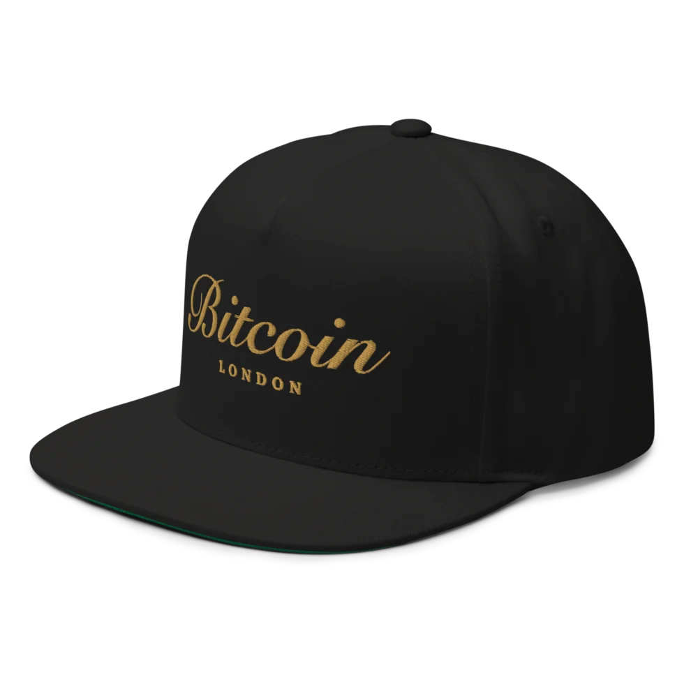 Bitcoin: London Snapback Hat - Image 3