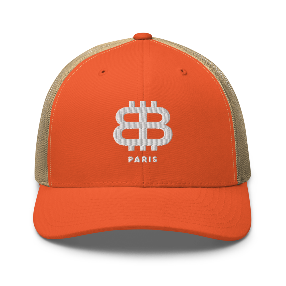 Bitcoin Paris Trucker Cap