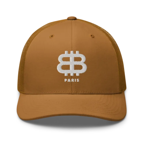 Bitcoin Paris Trucker Cap