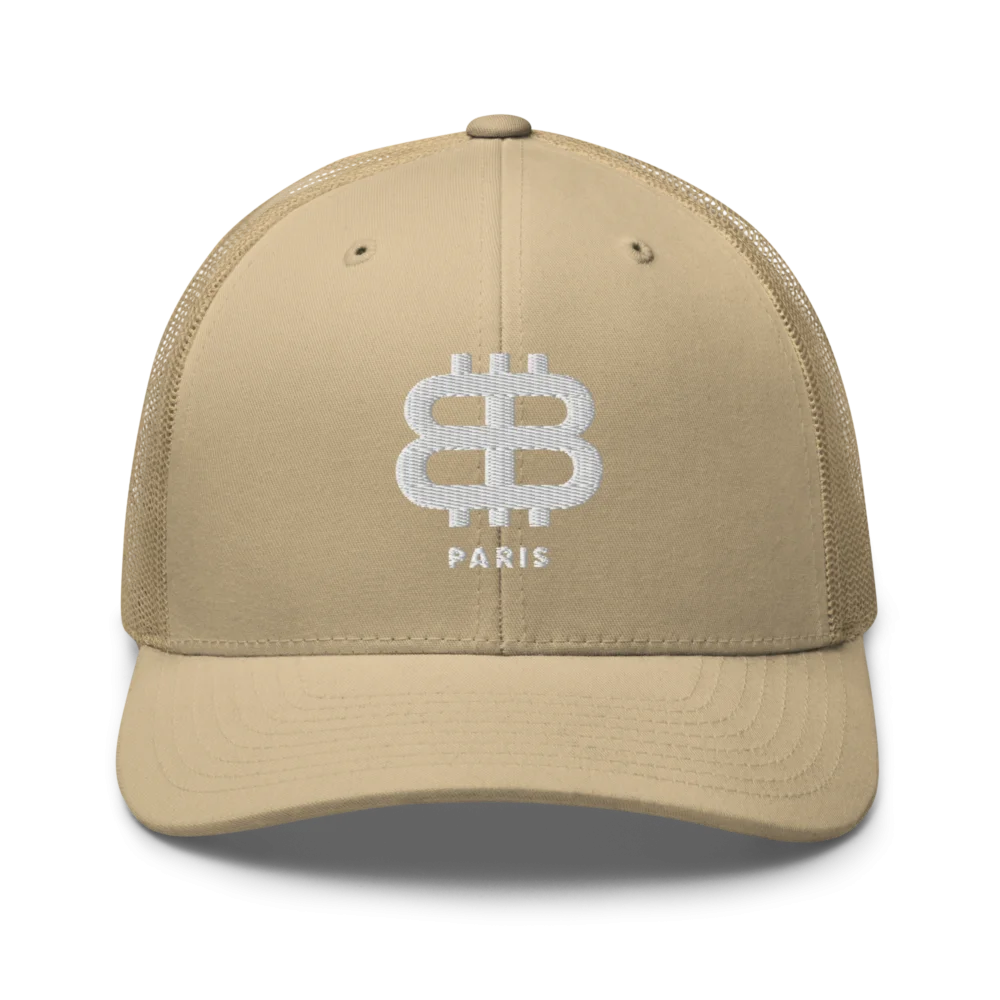 Bitcoin Paris Trucker Cap - Image 7