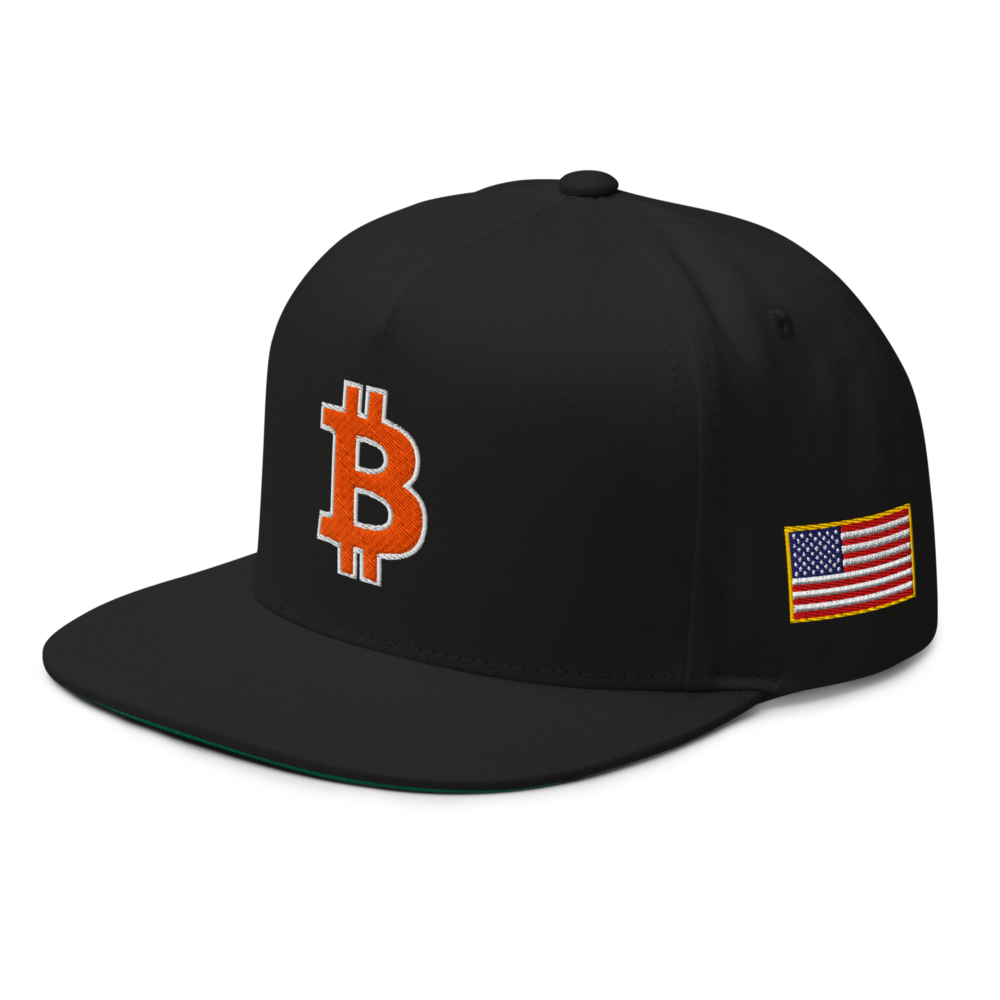 Bitcoin USA Snapback Hat
