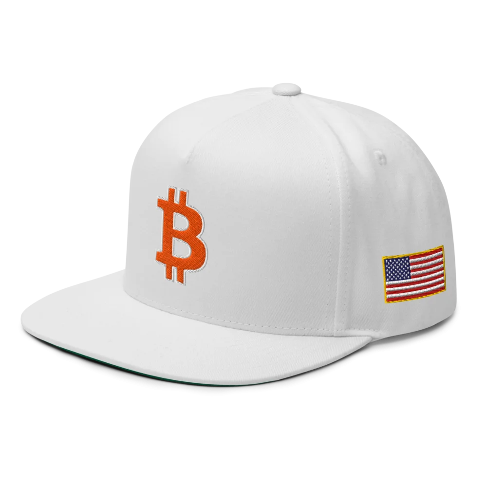 Bitcoin USA Snapback Hat - Image 3