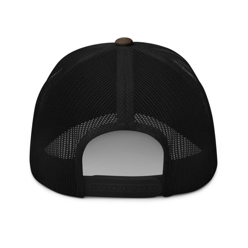 Crypto Dealer Camouflage Trucker Cap - Image 2