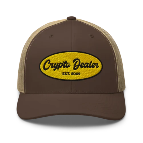 Crypto Dealer Trucker Cap