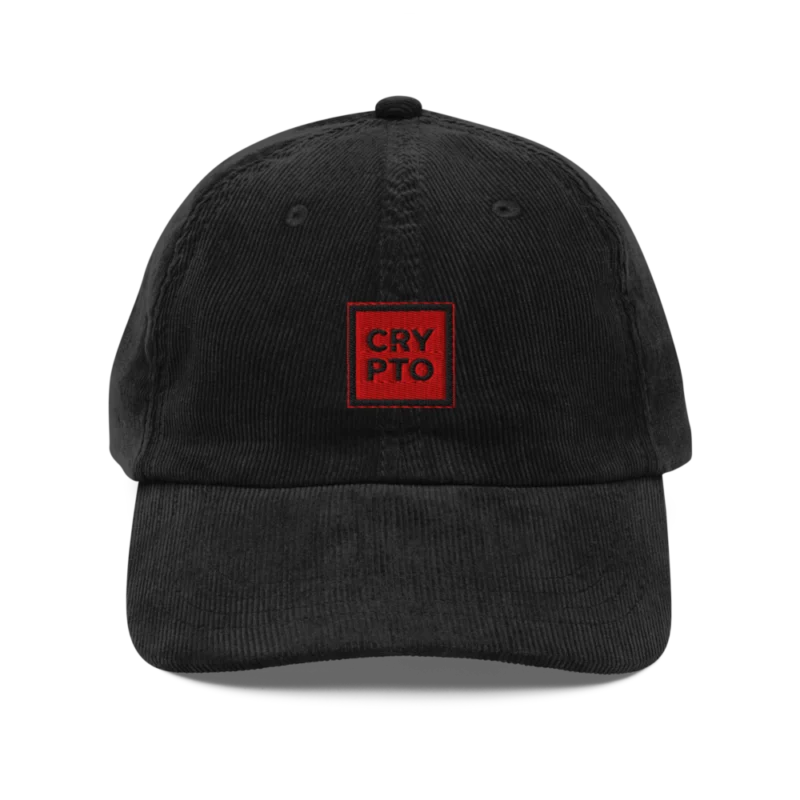 Crypto Vintage Corduroy Cap