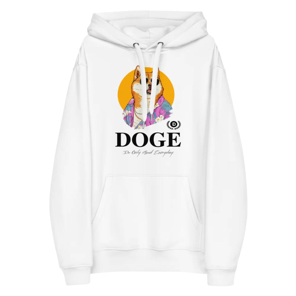 DOGE: Do Only Good Everyday Premium Hoodie - Image 3