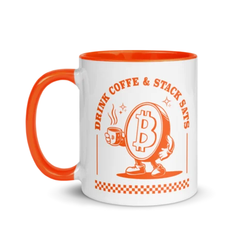 Drink Coffee & Stack Sats Mug