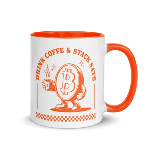 Drink Coffee & Stack Sats Mug