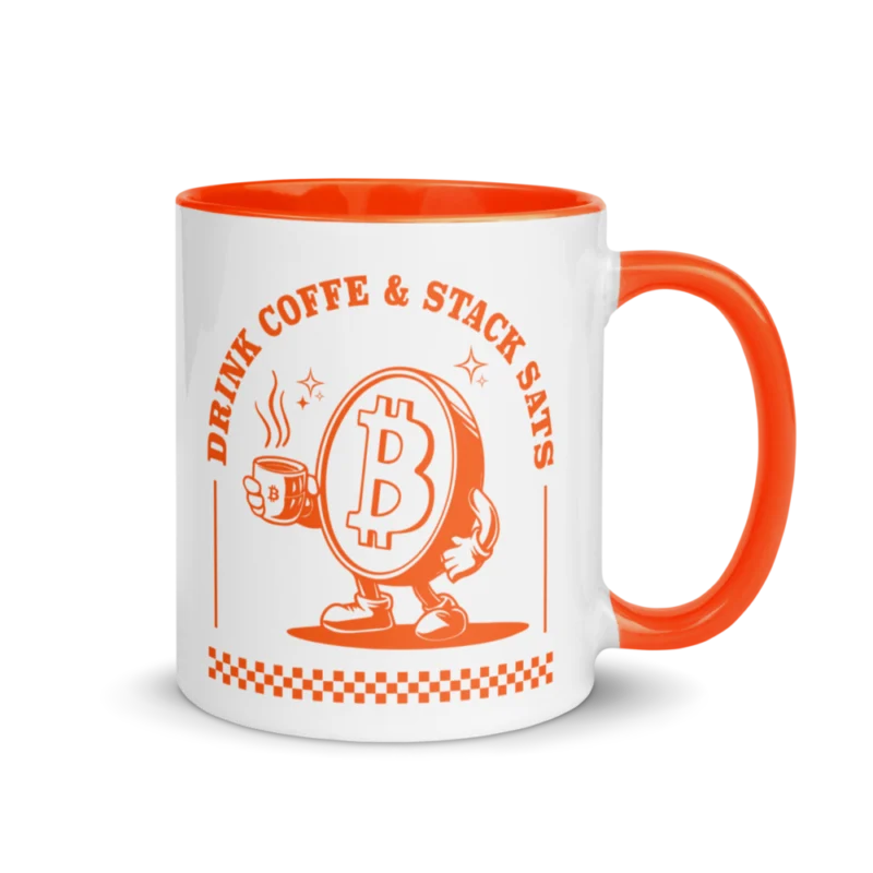 Drink Coffee & Stack Sats Mug