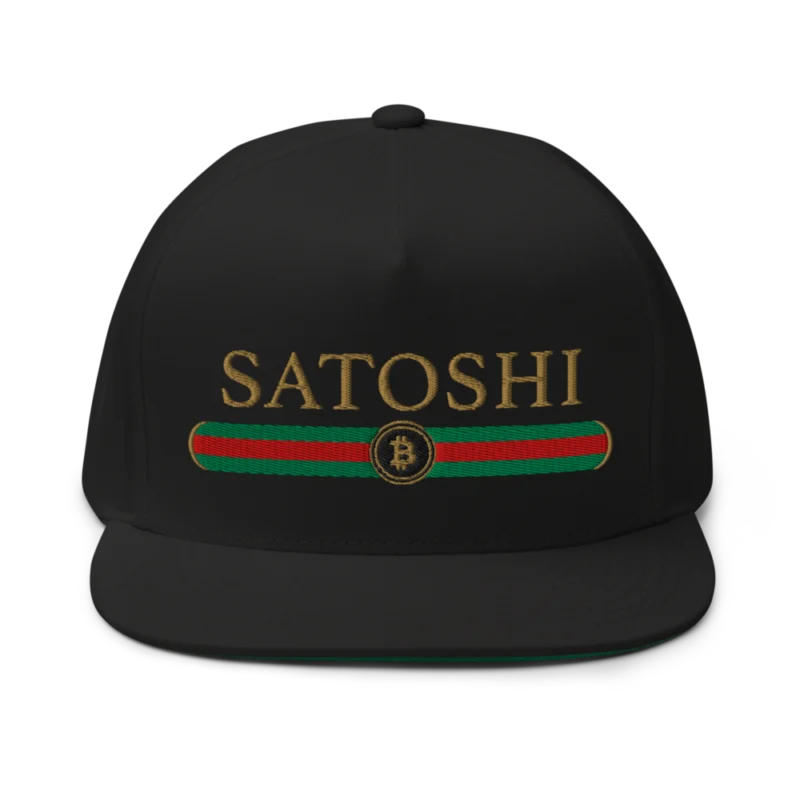 Satoshi Fashion Snapback Hat