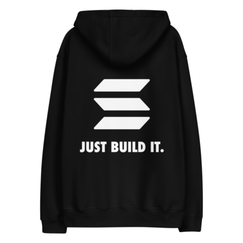 Solana: Just Build It Premium Hoodie