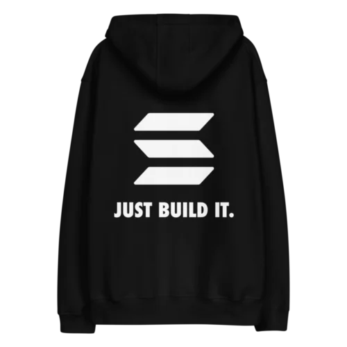 Solana: Just Build It Premium Hoodie