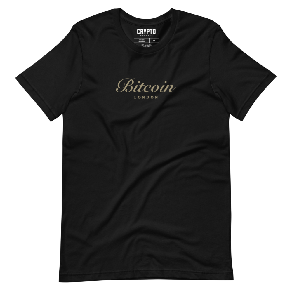 unisex staple t shirt black front 67ba3cb04e583 - Bitcoin: London T-Shirt