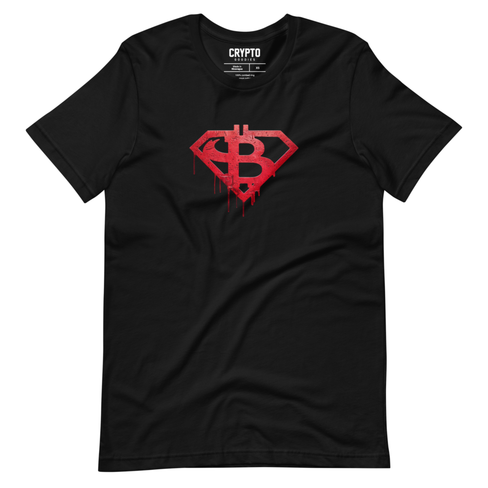 unisex staple t shirt black front 67c1975ccb3fa - Bitcoin Hero (RED) T-Shirt