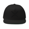 XRP Blackout Snapback Hat