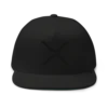 XRP Blackout Snapback Hat