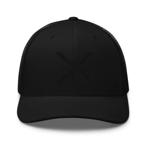 XRP Blackout Trucker Cap
