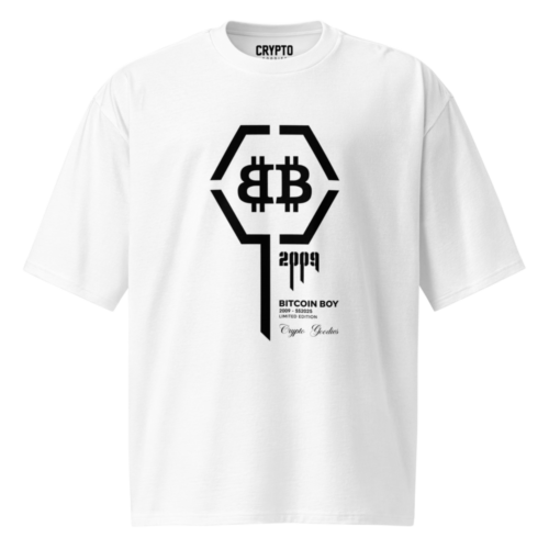 Bitcoin Boy Oversized T-Shirt