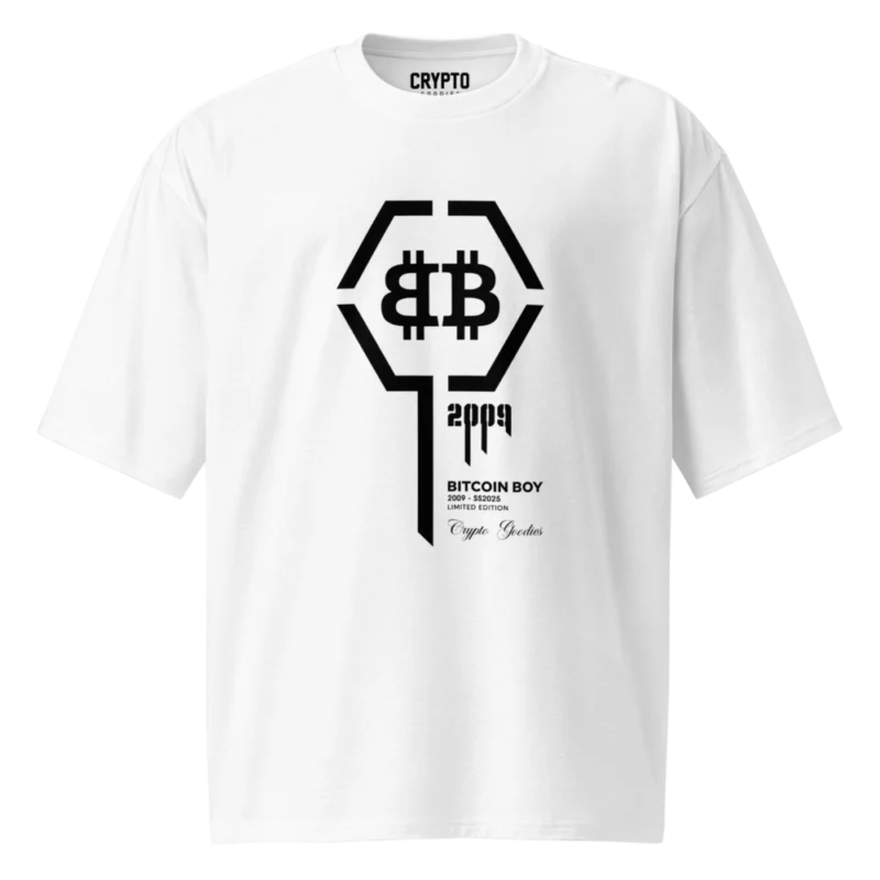 Bitcoin Boy Oversized T-Shirt