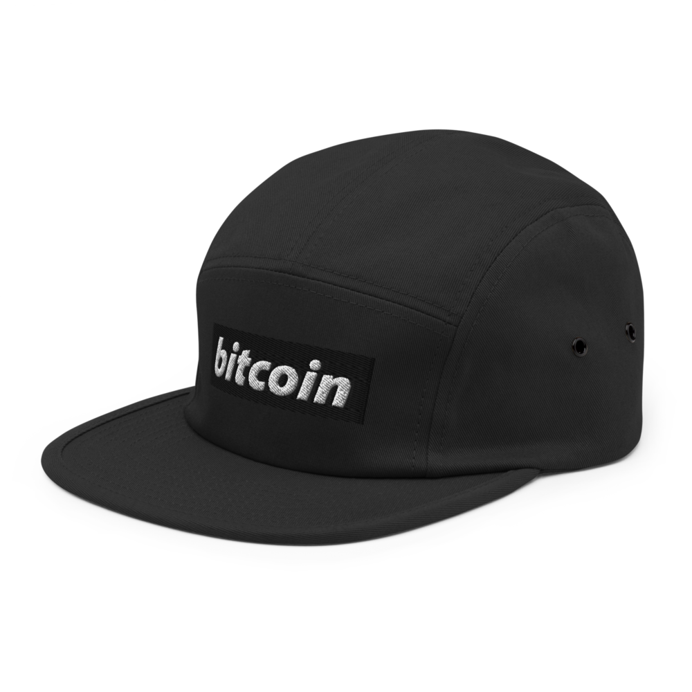 Bitcoin Fashion Five Panel Cap