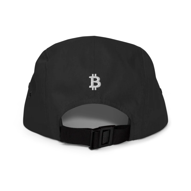 Bitcoin Fashion Five Panel Cap