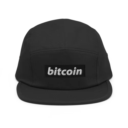 Bitcoin Fashion Five Panel Cap