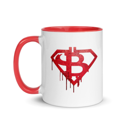 Bitcoin Hero (RED) Mug