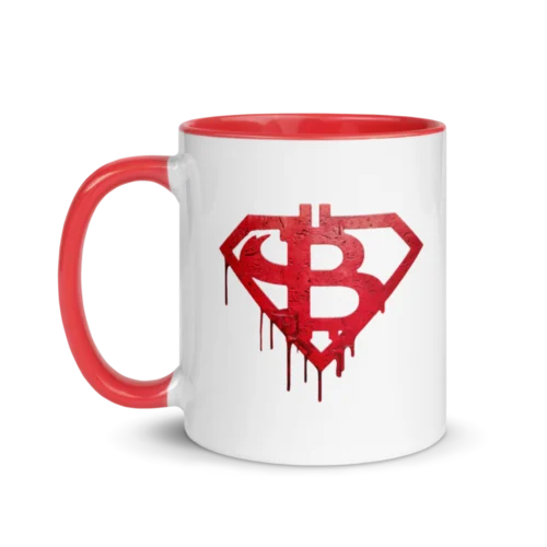 Bitcoin Hero (RED) Mug