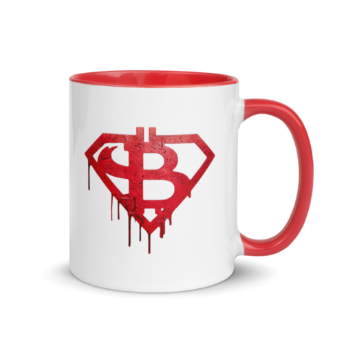 Bitcoin Hero (RED) Mug