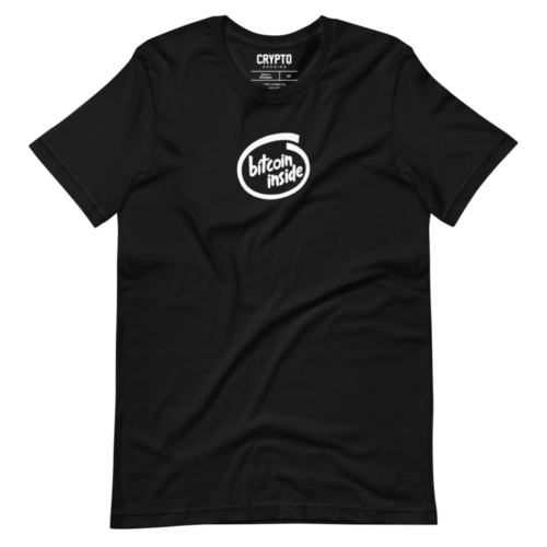 Bitcoin Inside T-Shirt