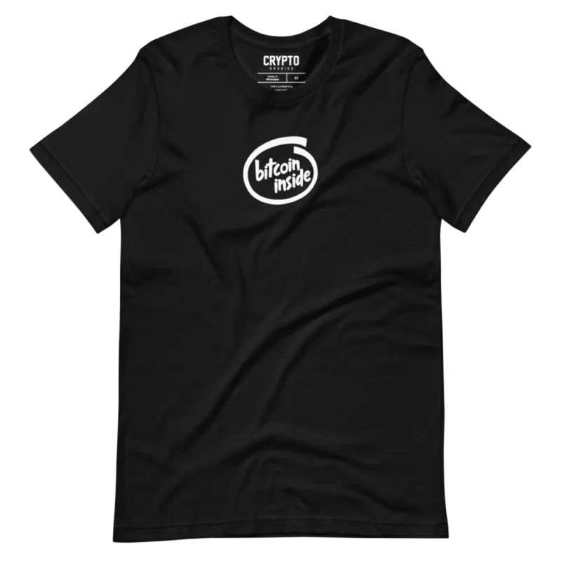 Bitcoin Inside T-Shirt