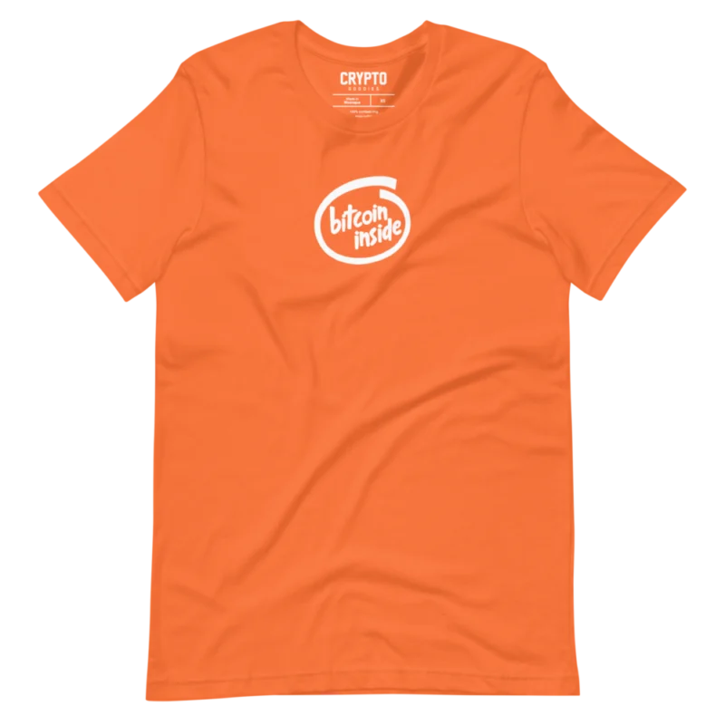Bitcoin Inside T-Shirt