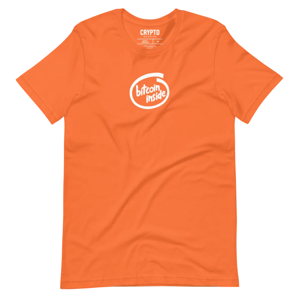 Bitcoin Inside T-Shirt