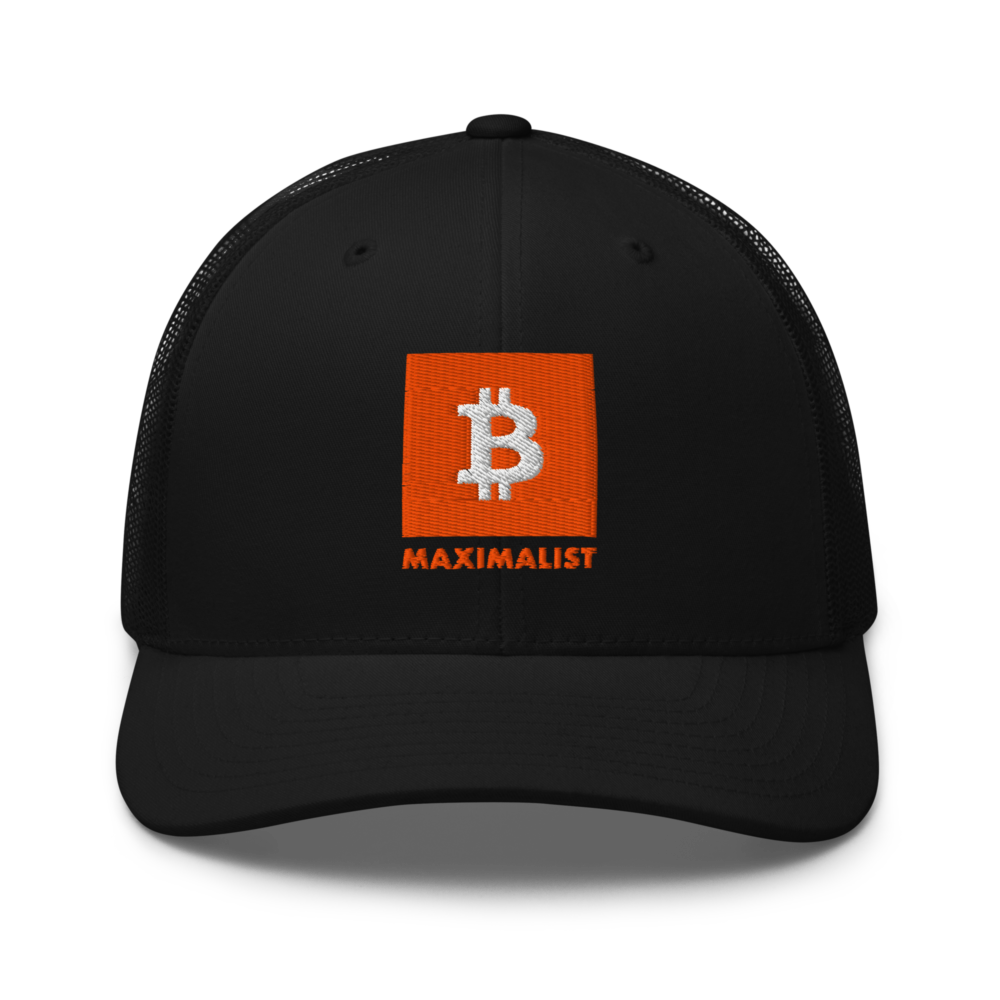 Bitcoin Maximalist Trucker Cap