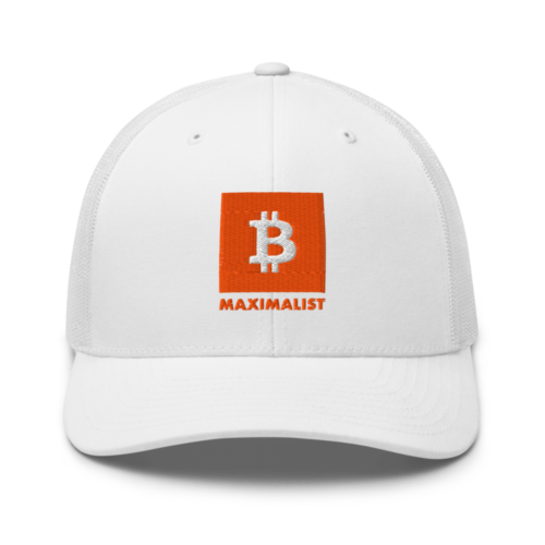 Bitcoin Maximalist Trucker Cap